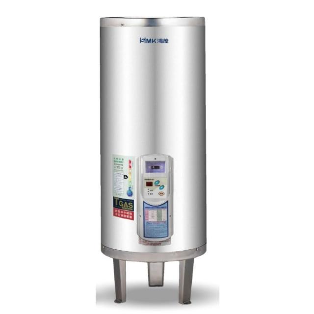 HMK鴻茂 EH-5001TS 電熱水器，臺灣原廠製造，採用電能式排氣與機械控溫設計，電熱管加熱方式提供穩定熱水供應。能源效率達第三級，尺寸直徑62cm x 高度139cm，適閤家庭使用。電壓220V，BSMI許可字號R63112，享有1年保固。冷熱水管口徑、熱水放出量、熱效率及重量依原廠規格，高效耐用，安全可靠，是居家熱水解決方案的首選。