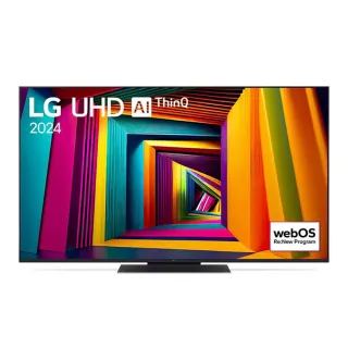 【LG 樂金】家電快配★55型UHD 91 系列 4K AI物聯網智慧顯示器(55UT9150PTA)