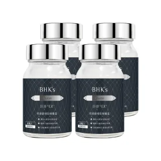 【BHK’s】婕絲錠EX+ 4瓶組(60粒/瓶)