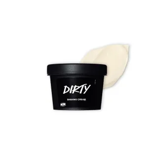 【LUSH 嵐舒】Dirty 剃毛膏 95g(刮鬍膏/燕麥奶/薰衣草/安息香)