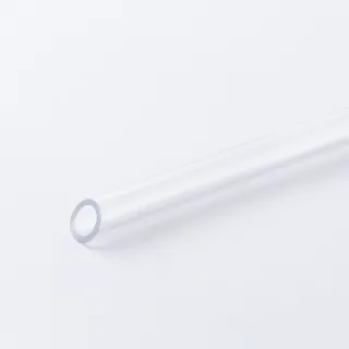 【Oolab 良杯製所】Ecozen 透明斜口吸管-24cm(細/粗/環保吸管/適用豆沙杯.冰淇淋杯)