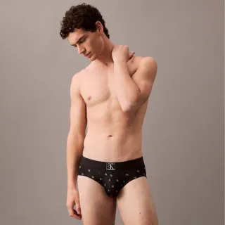 【CALVIN KLEIN】官方旗艦館 CK Established 低腰三角內褲_黑色