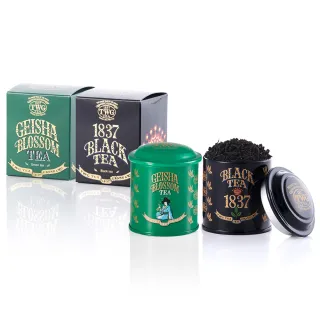 【TWG Tea】迷你茶罐雙入組  蝴蝶夫人之茶 20g/罐+1837紅茶20g/罐