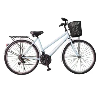 【DIVANO】26吋21速轉把低跨通勤腳踏車