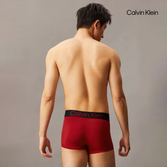 【CALVIN KLEIN】官方旗艦館 CK 3 件套組對比標誌低腰平口內褲_拼色