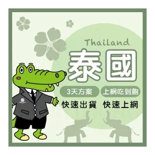 【World King】泰國上網卡-3日吃到飽(不限流量)
