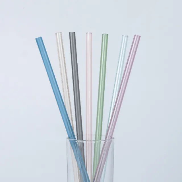 【Oolab 良杯製所】ECOZEN 透明斜口珍奶專用粗吸管26cm(環保吸管)
