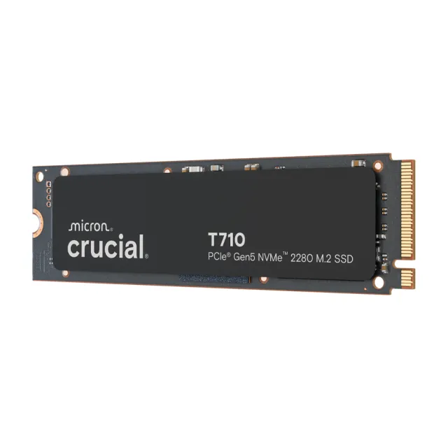 【Crucial 美光】T710 Gen5 2280 M.2 1TB SSD固態硬碟(CT1000T710SSD8)