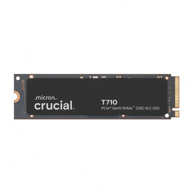 【Crucial 美光】T710 Gen5 2280 M.2 4TB SSD固態硬碟(CT4000T710SSD8)