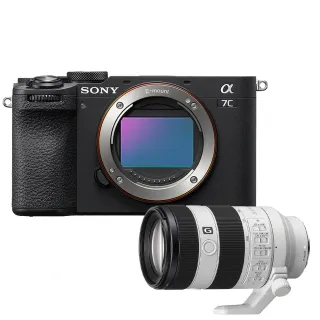【SONY 索尼】小型全片幅相機 ILCE-7CM2 A7CM2+FE 70-200mm F4 Macro GOSSⅡ高性G系列望遠變焦鏡頭(公司貨)