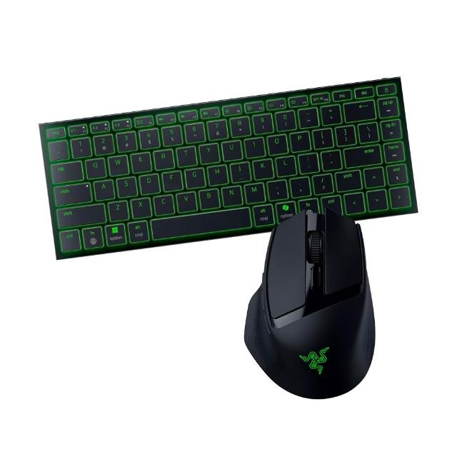 【Razer 雷蛇】新品組合★Basilisk無線電競滑鼠+Joro無線電競鍵盤