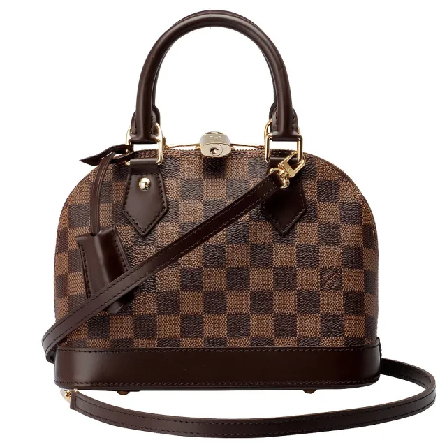 【Louis Vuitton 路易威登】經典DAMIER帆布ALMA BB手提/斜背手提包(N40606)