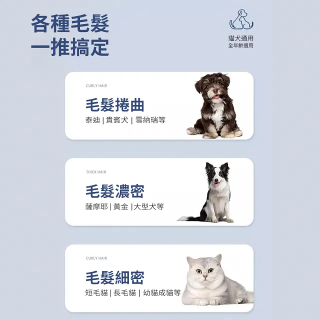 【神奇威力鯨】頂級安全寵物電剪 陶瓷刀頭 充電高續航 靜音寵物剃毛(加贈寵物美容工具組)