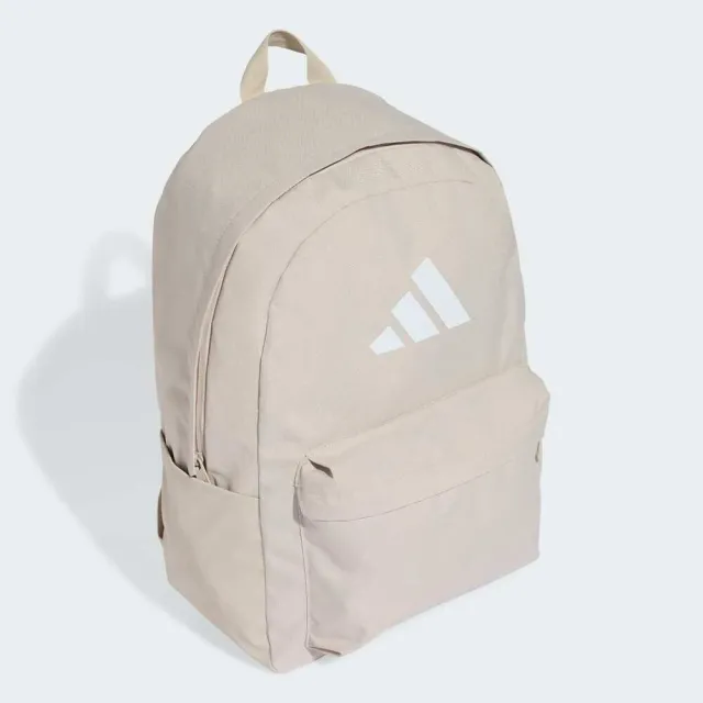 【adidas 愛迪達】Clsc Bars Bp 後背包 運動包 雙肩背包 米(JX8860)