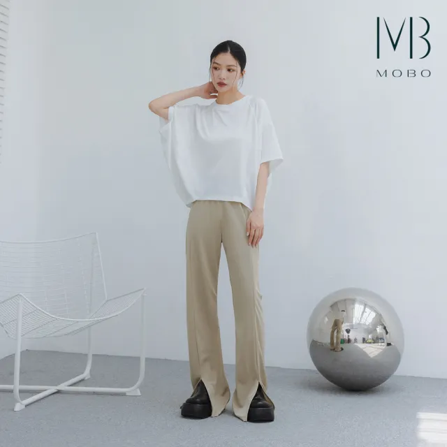 【MO-BO】MIT-Q彈環保紗-涼感抗菌防曬氣球剪裁T恤