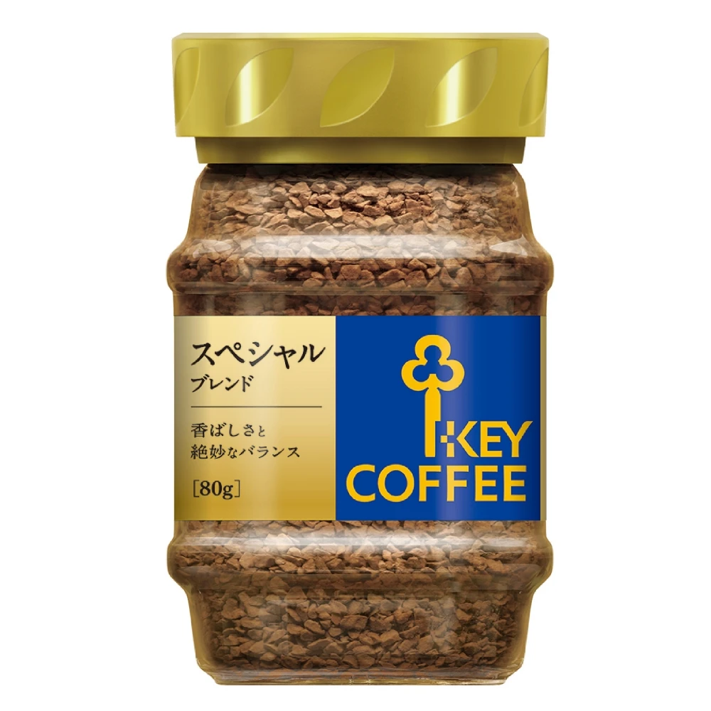 KEY COFFEE即溶咖啡 KEY COFFEE特級綜合即溶咖啡80Gx5罐