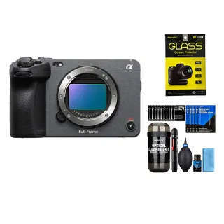【SONY 索尼】ILME-FX3A Cinema Line FX3A  攝影機 + DKL-15膠囊清潔組 + Deerekin鋼化貼(公司貨)
