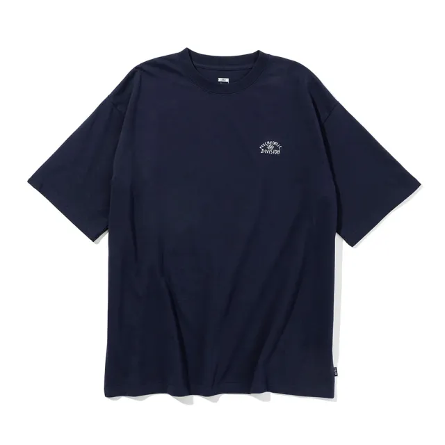 【POLER STUFF】日本限定 POLER PSYCHEDELIC RELAX FIT TEE 魔幻彩虹山形眼寬版短袖Tee(海軍藍)