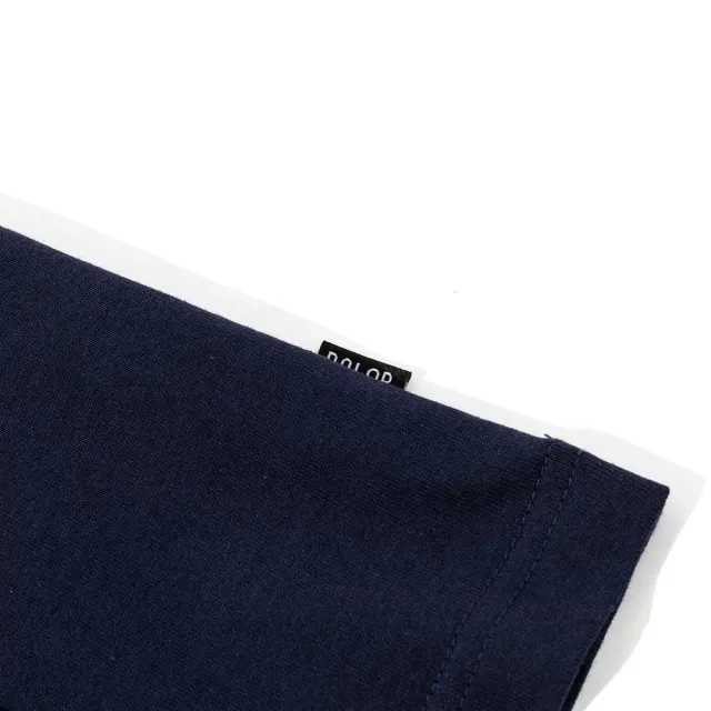 【POLER STUFF】日本限定 POLER FUZZY STUFF RELAX FIT POCKET TEE 刺繡口袋寬版短袖Tee(海軍藍)