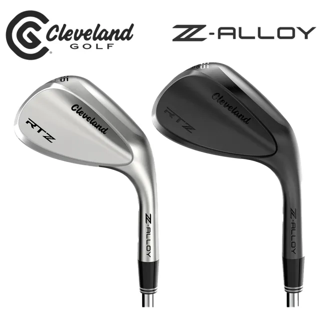 【DUNLOP 登祿普】RTZ Wedge 高爾夫挖起桿 銀白色或黑色(Cleveland RTZ Wedge)