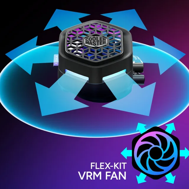 【Cooler Master 酷碼】MasterLiquid 360 Atmos II VRM Fan ARGB 白色(ATMOS II VRM)