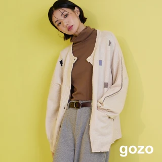 【gozo】HOT發熱高領長袖上衣(四色)