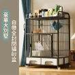 【收納部屋】貓咪別墅 4層加大+貓砂盆(貓籠 寵物籠 貓窩 寵物屋)