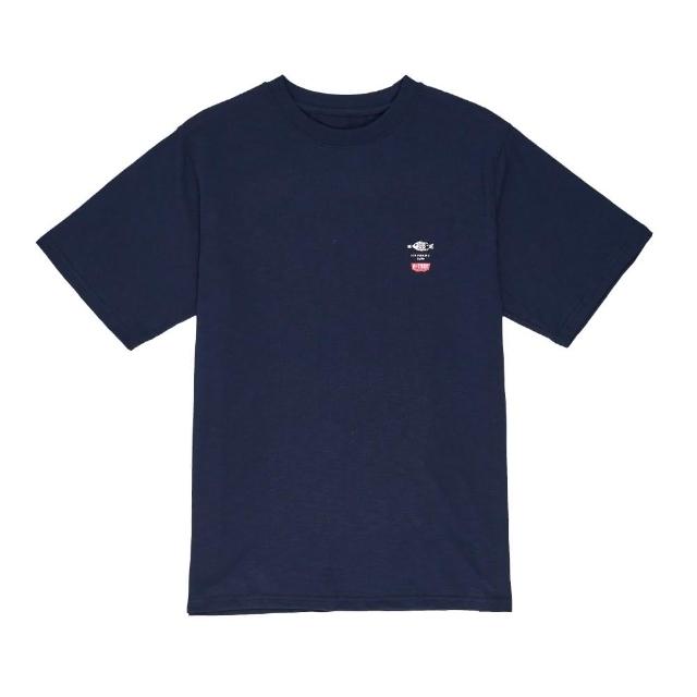 【5th STREET】男裝 短t 短袖 上衣 t恤 TEE 藍色(571036)