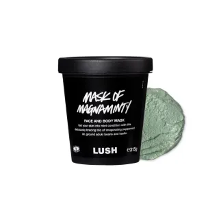 【LUSH 嵐舒】薄荷清爽面膜 315g(滋養肌膚/去角質/柔滑肌膚/健康潔淨/涼感)