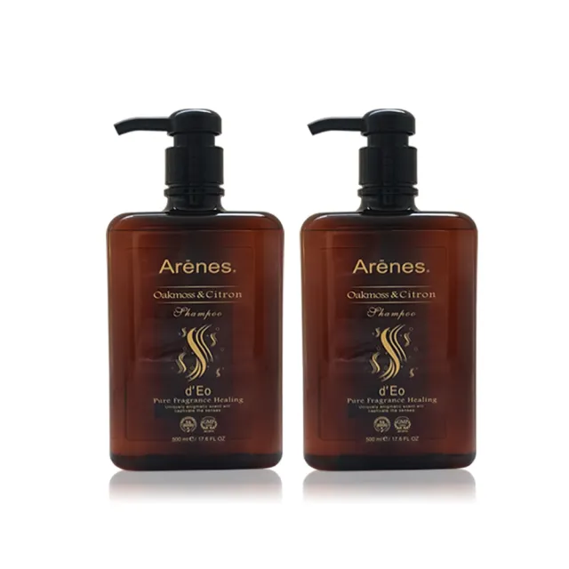 【Arenes】橡苔佛手柑洗髮露 500ml(2入組)