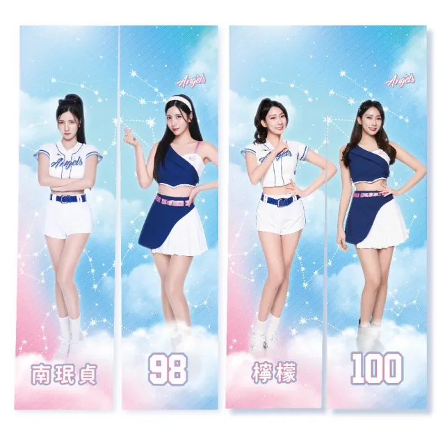 【富邦悍將】FA女孩個人影像門簾(圖片色)