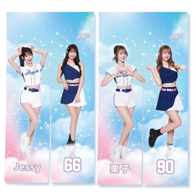 【富邦悍將】FA女孩個人影像門簾(圖片色)