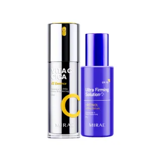 【MIRAE 未來美】★早C晚A★助攻組 0.5%A醇精華+雙C精華