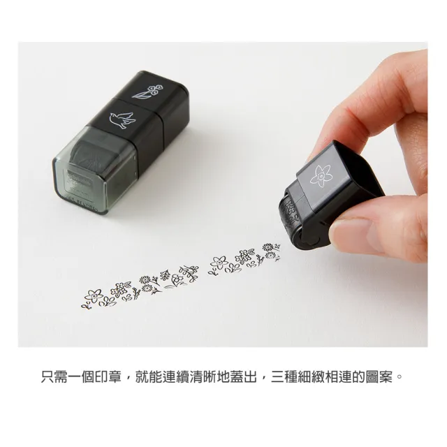 【MIDORI】《Paintable Stamp 浸透印 滾輪式》