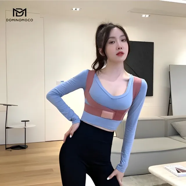 【DOMINOMOCO】韓國正品第二代 美姿帶 塑身帶 背束帶(適合男女/抬頭挺胸/背背佳)