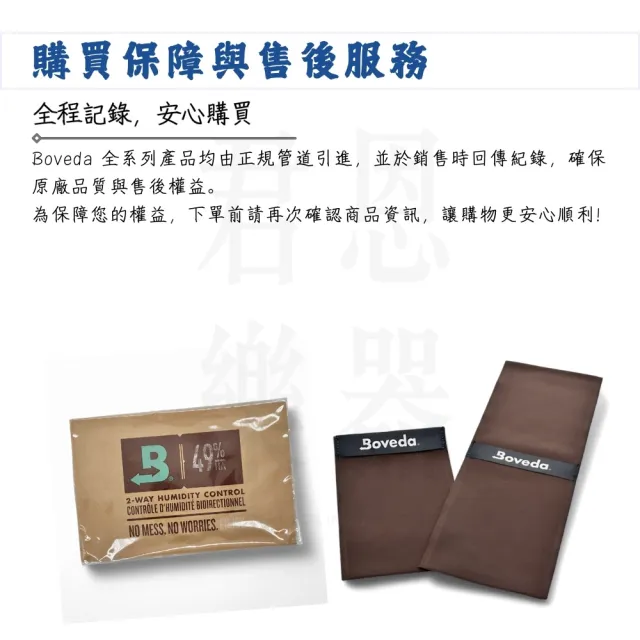 【Boveda】Boveda 49% 雙向濕度控制組合包 新款／收藏的濕度專家(BVMSK49HA-LG 除濕包 防潮包 乾燥包)