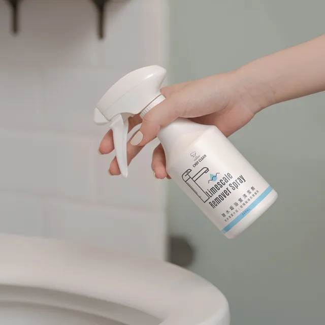 【淨毒五郎】浴廁清潔組四件組(水垢清潔+除黴*2+海綿*1組)