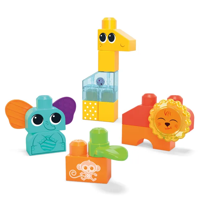 【Mega Bloks 美高積木】美高積木超值兩件組(兒童積木/大積木/學習積木/創意DIY拚搭/男孩玩具/女孩玩具)