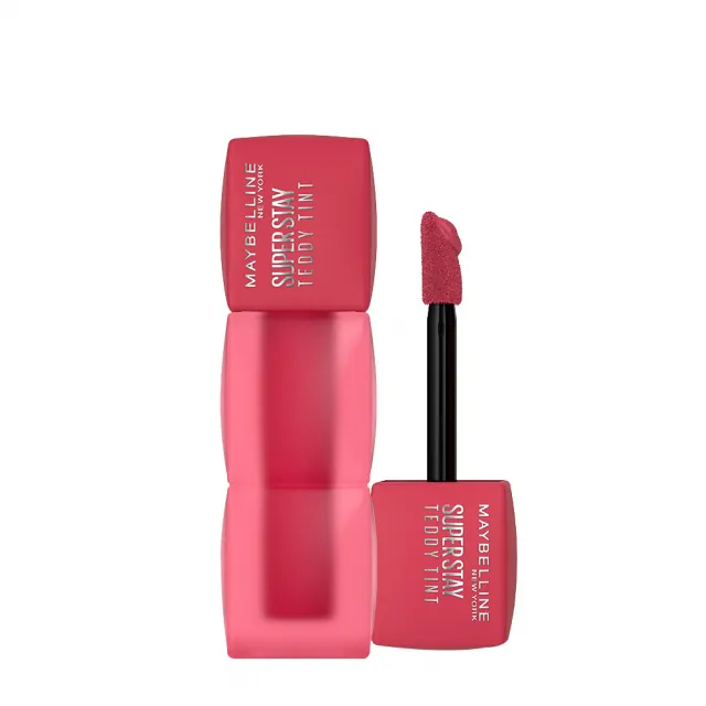 【MAYBELLINE 媚比琳】泰迪 半飽和絨霧液態唇泥(2入組)