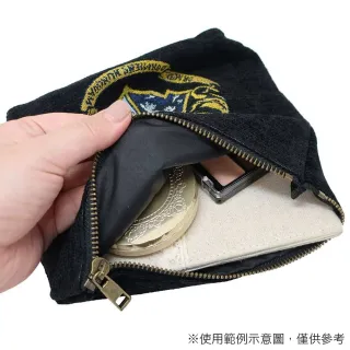 【Marushin 丸真】哈利波特 校徽刺繡收納包 化妝包 霍格華茲