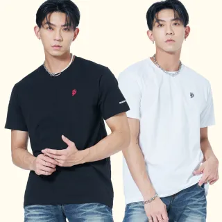 【BLUE WAY】男裝 鬼洗 買一送一 圓領 兩件組 短袖 上衣 背心-多款選