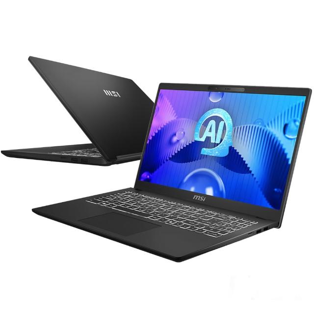 【MSI 微星】15.6吋 Ultra 5 135H AI輕薄效能筆電(Modern 15 H AI/16G/512G SSD/W11/C1MOG-213TW)