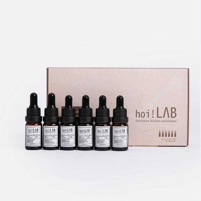 【hoi!LAB】水氧機精油-六入組禮盒10ml