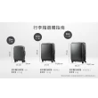 【Samsonite 新秀麗】25吋 UNIMAX 前開式/上掀式可擴充大容量輕量PC避震煞車輪行李箱/旅行箱(多色可選)