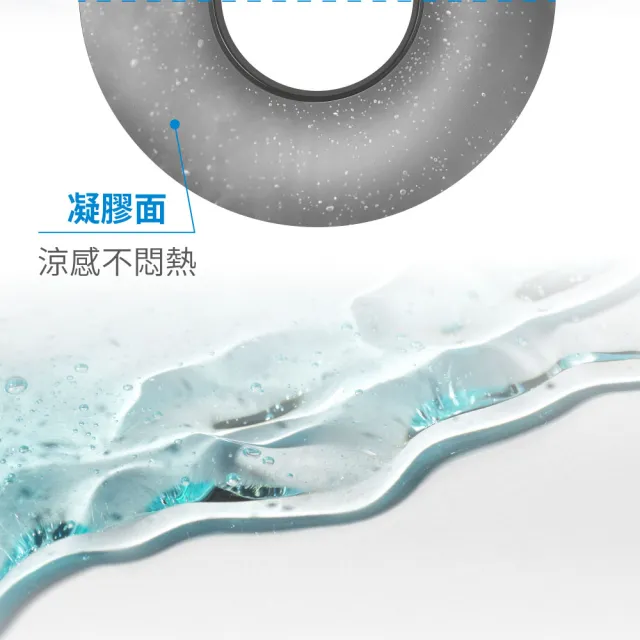 【Rexicare 瑞斯】圓形充氣凝膠減壓坐墊