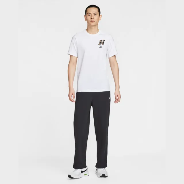 【NIKE 耐吉】短袖上衣 運動 休閒 男 AS M NSW TEE CLUB NEO VARSITY 白色(HQ9165100)