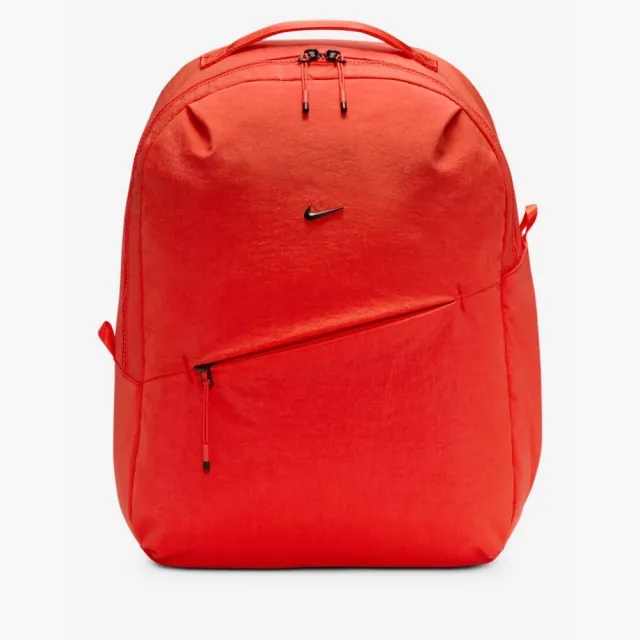 【NIKE 耐吉】運動包 後背包 書包 男女 NK AURA BKPK 紅色(HF7007633)
