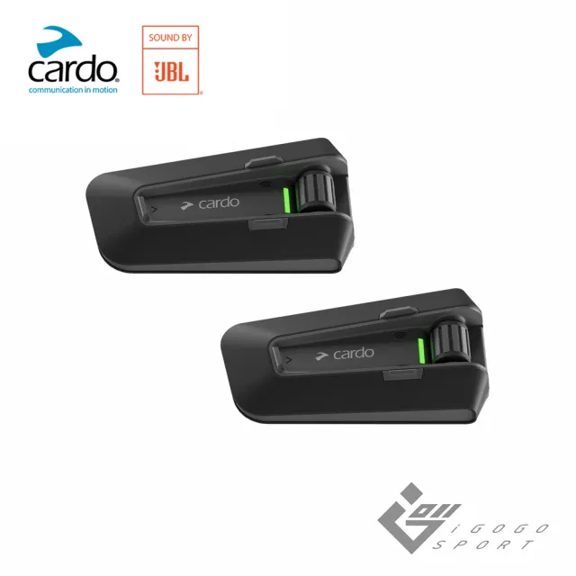 【Cardo】PACKTALK NEO 安全帽通訊藍牙耳機(雙入組 官方直營)