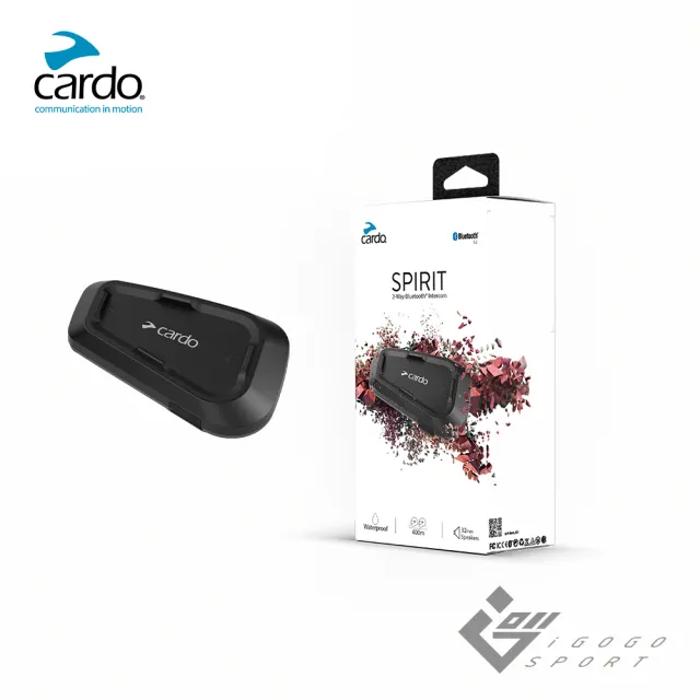 【Cardo】SPIRIT 安全帽通訊藍牙耳機(單入組 官方直營)