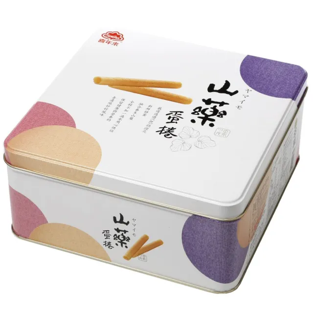 【喜年來】山藥蛋捲禮盒(384g)  